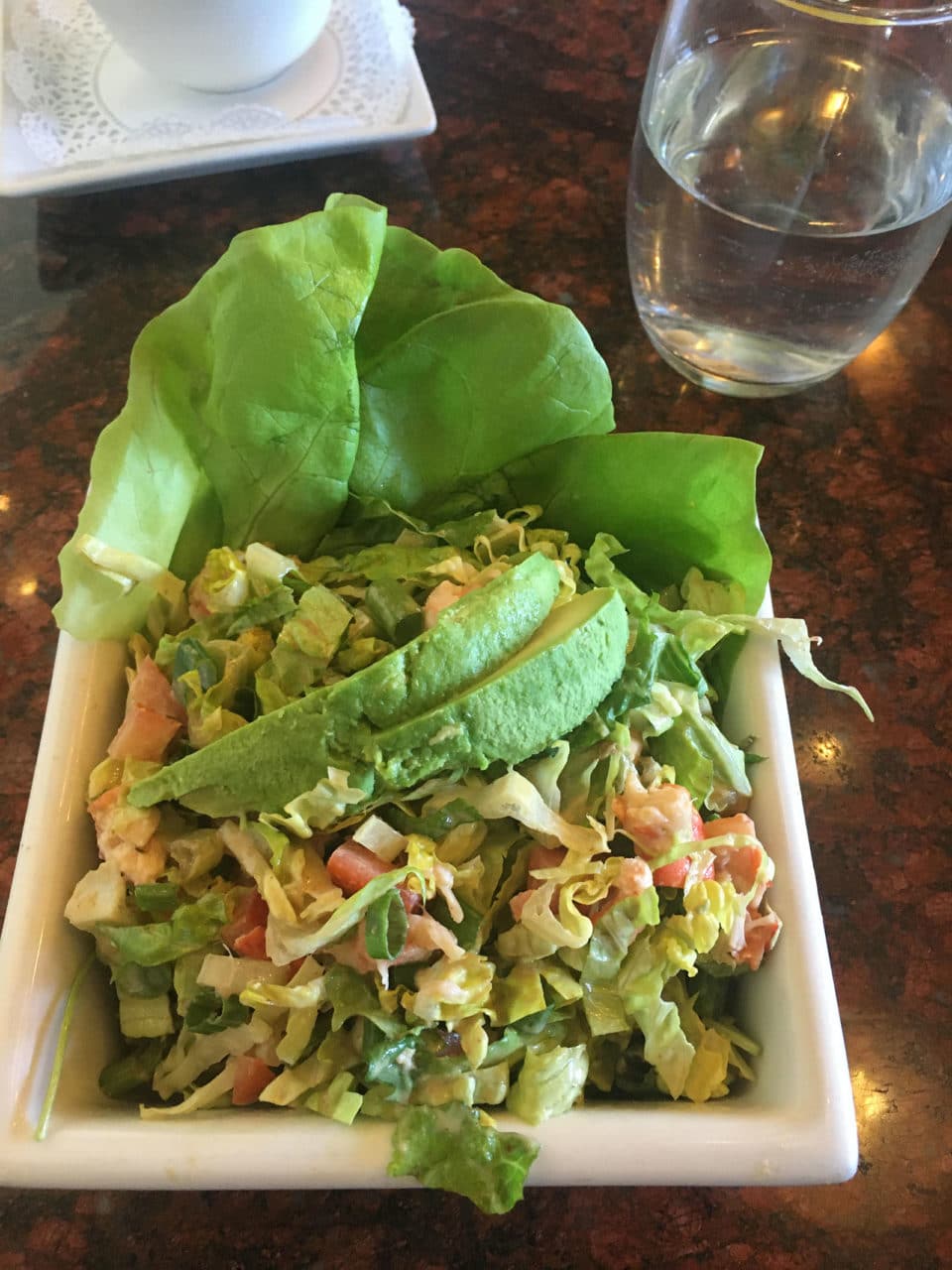 “Maine Lobster Chopped Salad.”